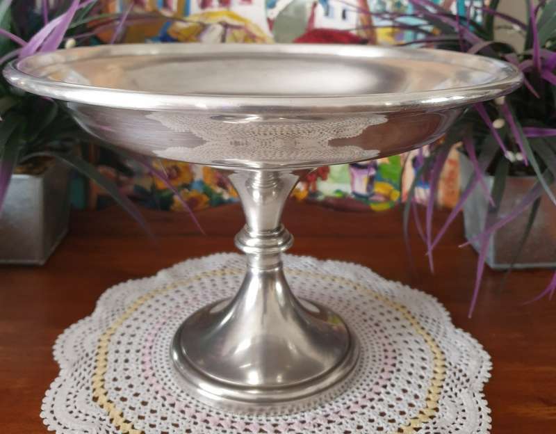 Silver-Plated Cake/Fruit stand