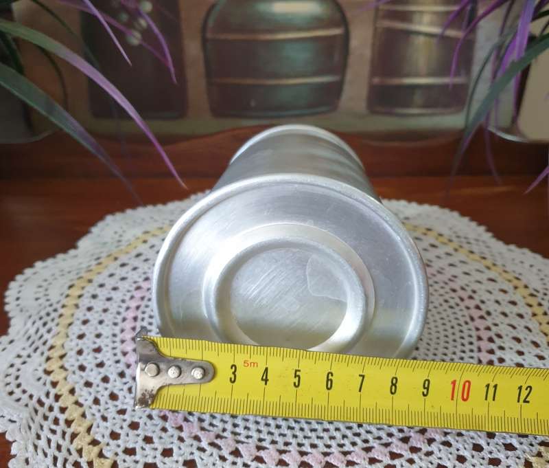Vintage Aluminum Sugar Shaker Mid Century