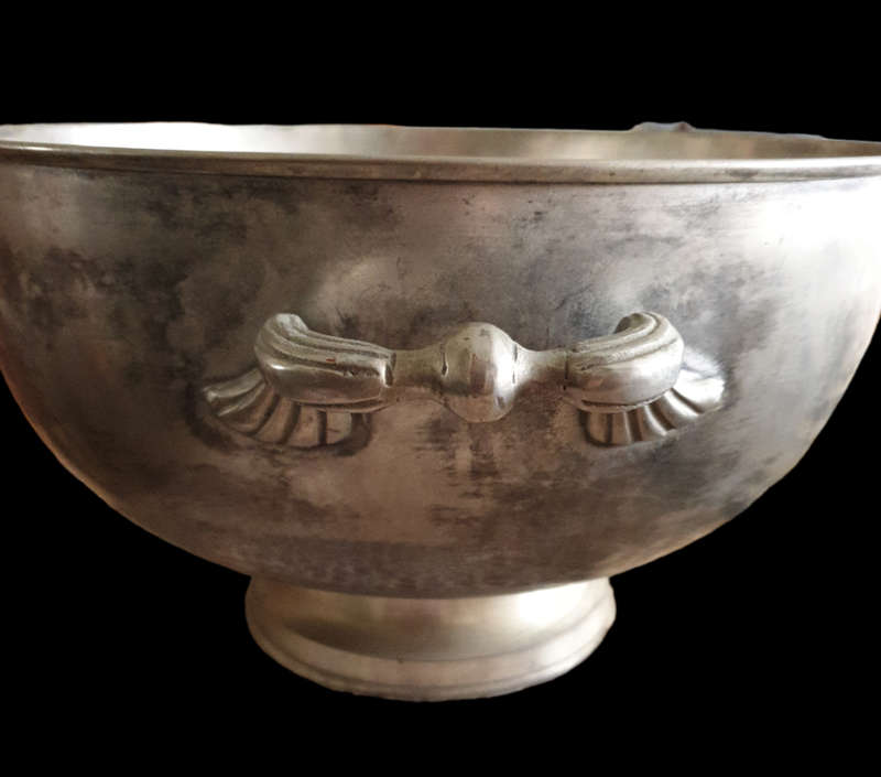 VINTAGE  SILVER PLATED 4 BOTTLE WINE COOLER