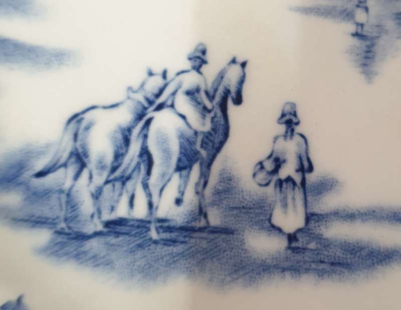 Happy England by JOHNSON BROTHERS | BLUE & WHITE | SET