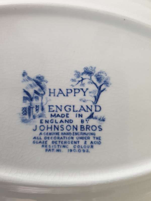 Happy England by JOHNSON BROTHERS | BLUE & WHITE | SET