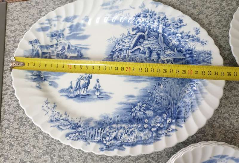 Happy England by JOHNSON BROTHERS | BLUE & WHITE | SET