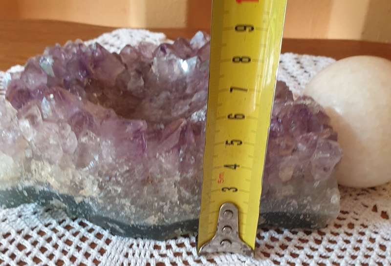 Natural Amethyst with marble stone ball | DECOR |