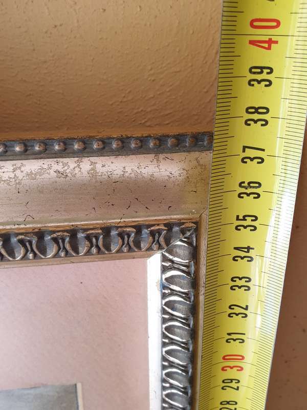 SET of Gold Tone Frames with Prints