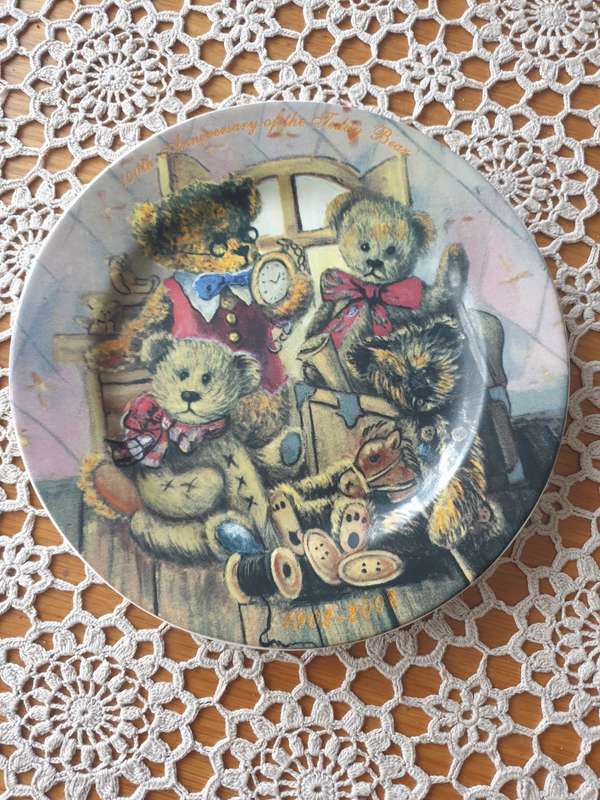 TEDDY BEAR PLATE
