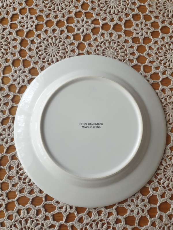 TEDDY BEAR PLATE