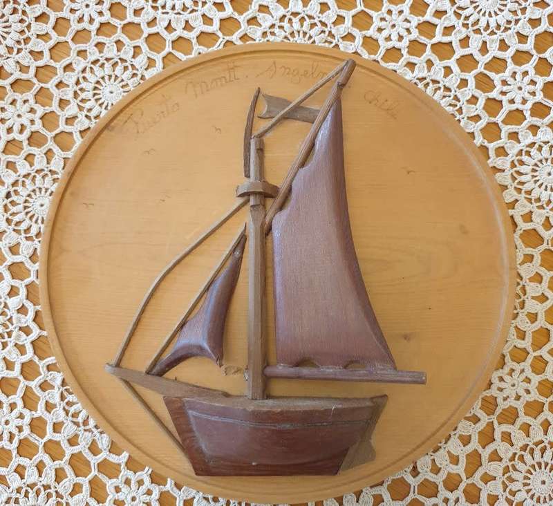 Wooden wall ornament
