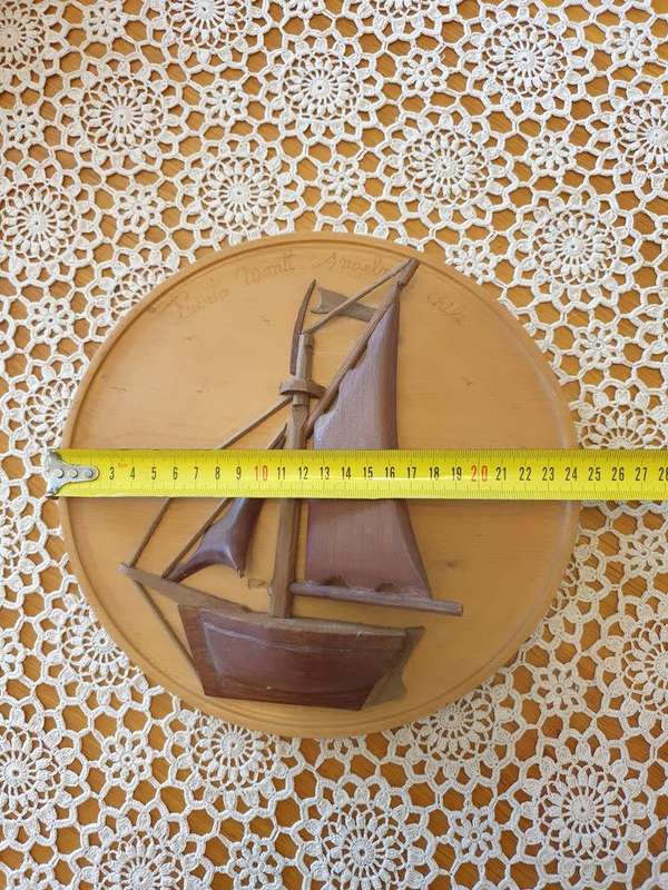 Wooden wall ornament
