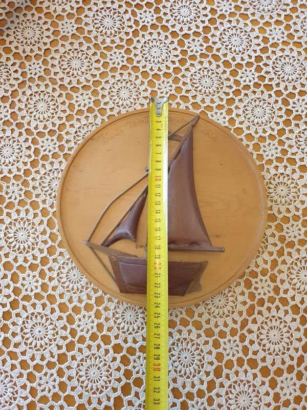 Wooden wall ornament