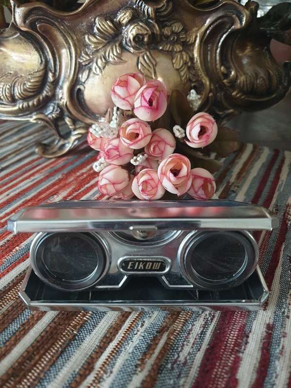 Vintage EIKOW OPERA GLASSES Spectator Binoculars