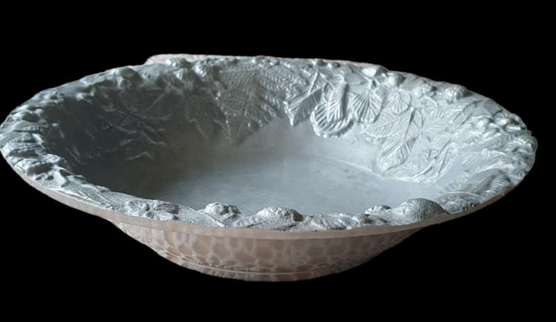 Cast Alluminuim fruit bowl | Heavy and solid |  DECOR
