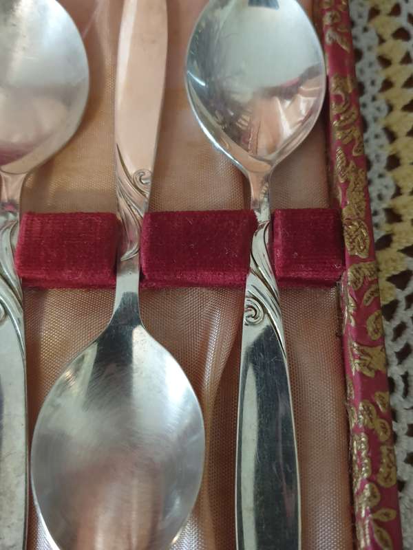 Tea Spoons in Box
