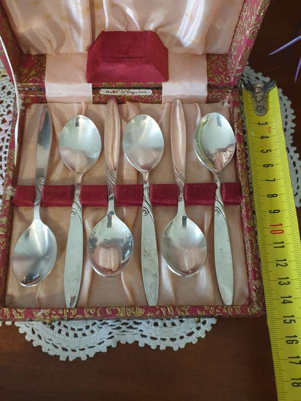 Tea Spoons in Box
