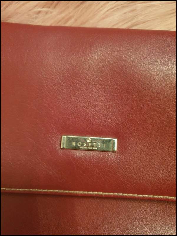 RED HANDBAG