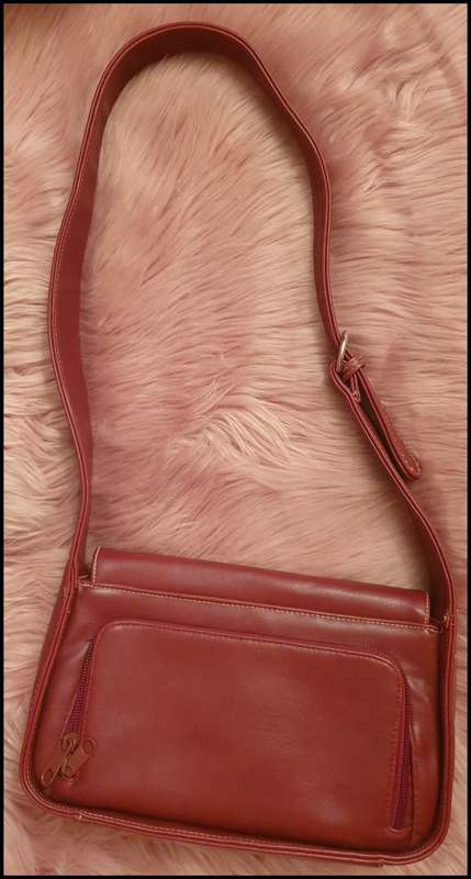 RED HANDBAG