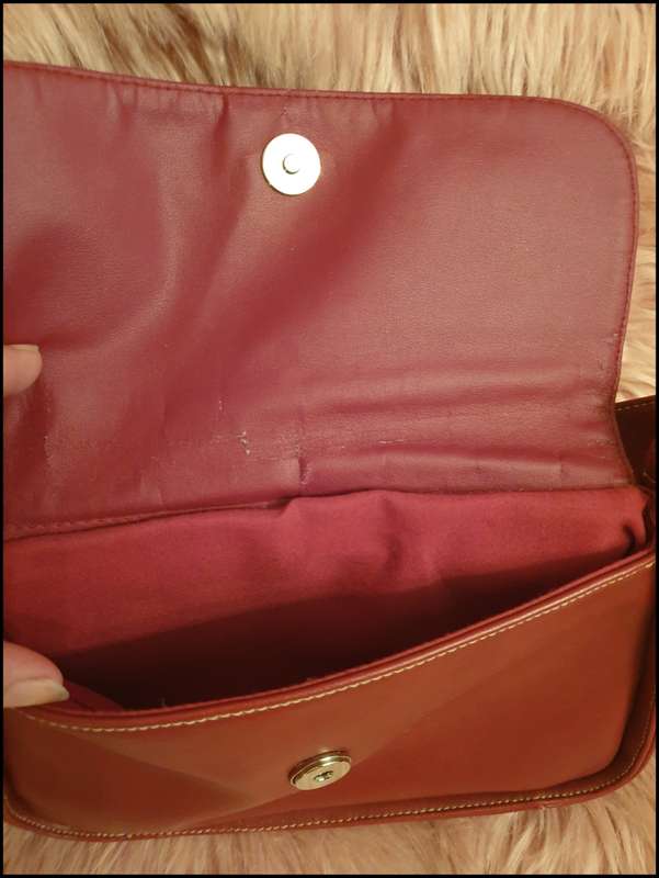 RED HANDBAG