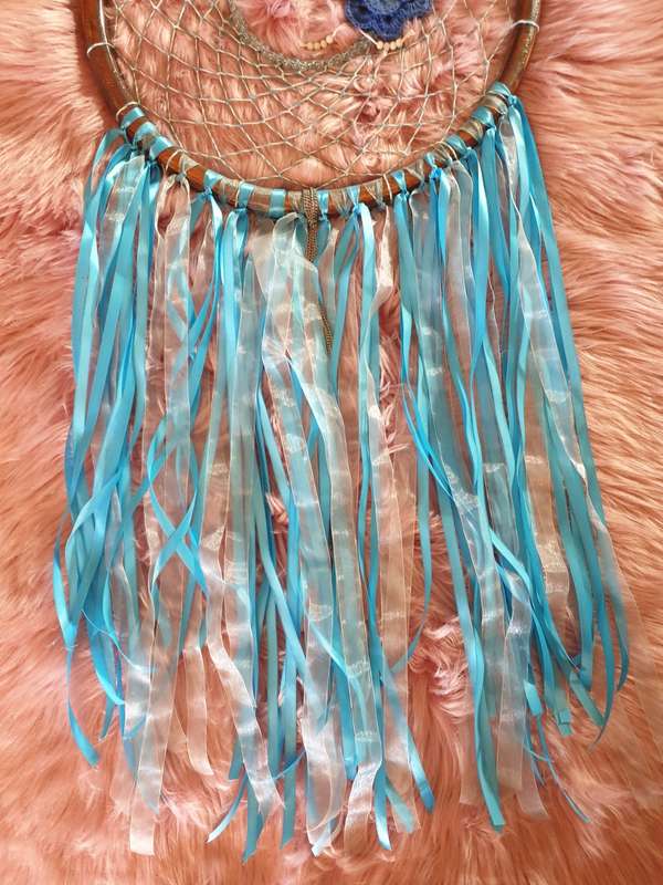 BLUE DREAMCATCHER | DECOR | WALL ART | HAND MADE |