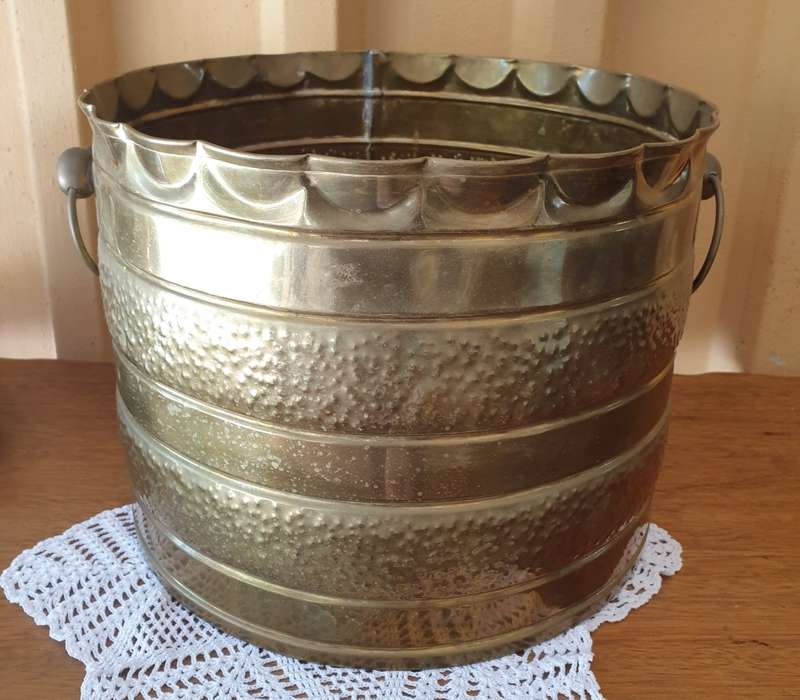 BRASS FLOWER BOWL | DECOR | BRASS CONTAINER |