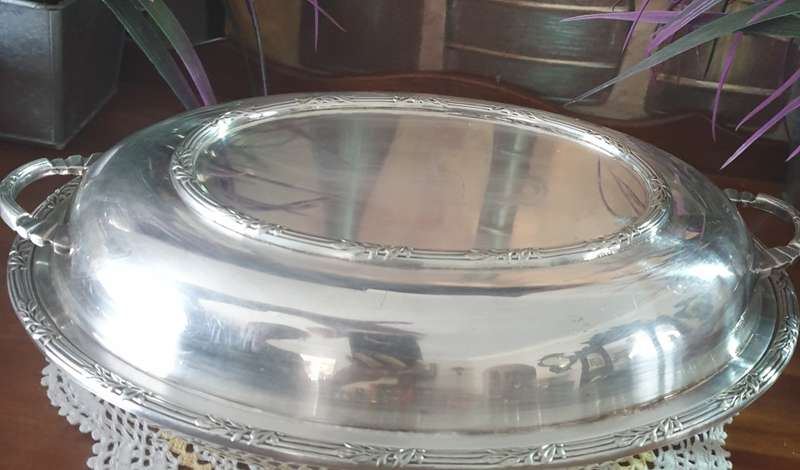 Plated Serving Dish