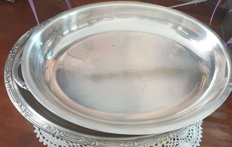 Plated Serving Dish