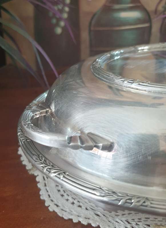 Plated Serving Dish