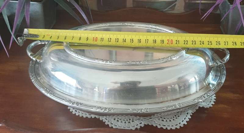 Plated Serving Dish
