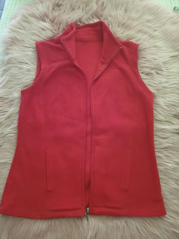 Woolies Ladies Bright Red Pullover