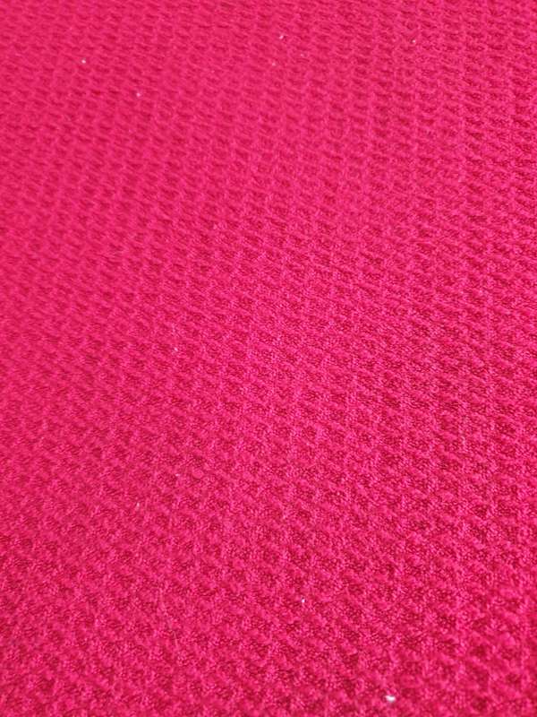 WAFFLE WEAVE DISH CLOTH - BRIGHT RED