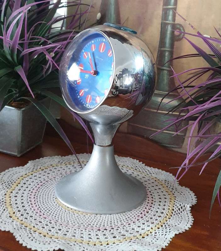 Blessing Pedestal Clock Retro, circa 1960, West Germany | good working condition |