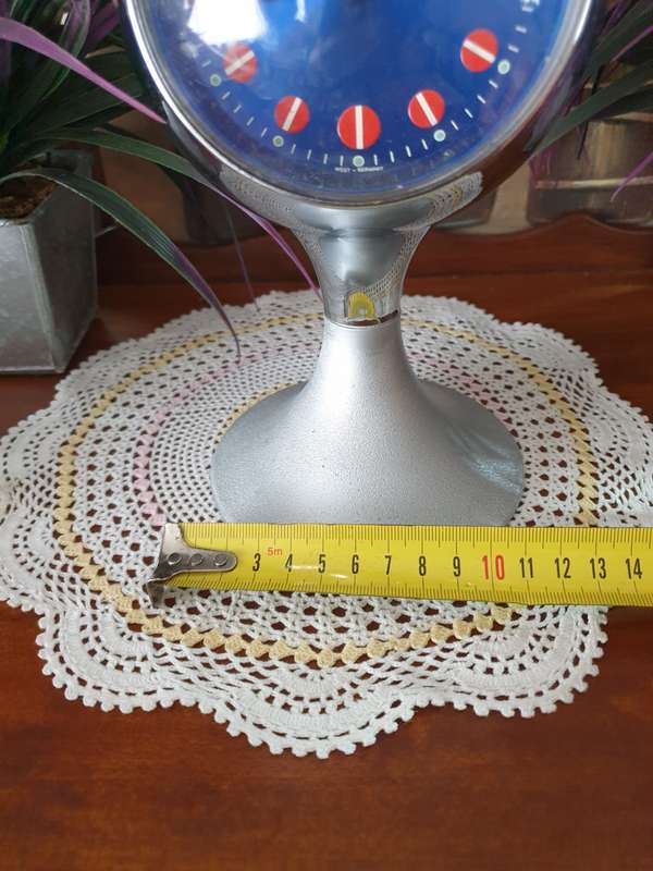Blessing Pedestal Clock Retro, circa 1960, West Germany | good working condition |