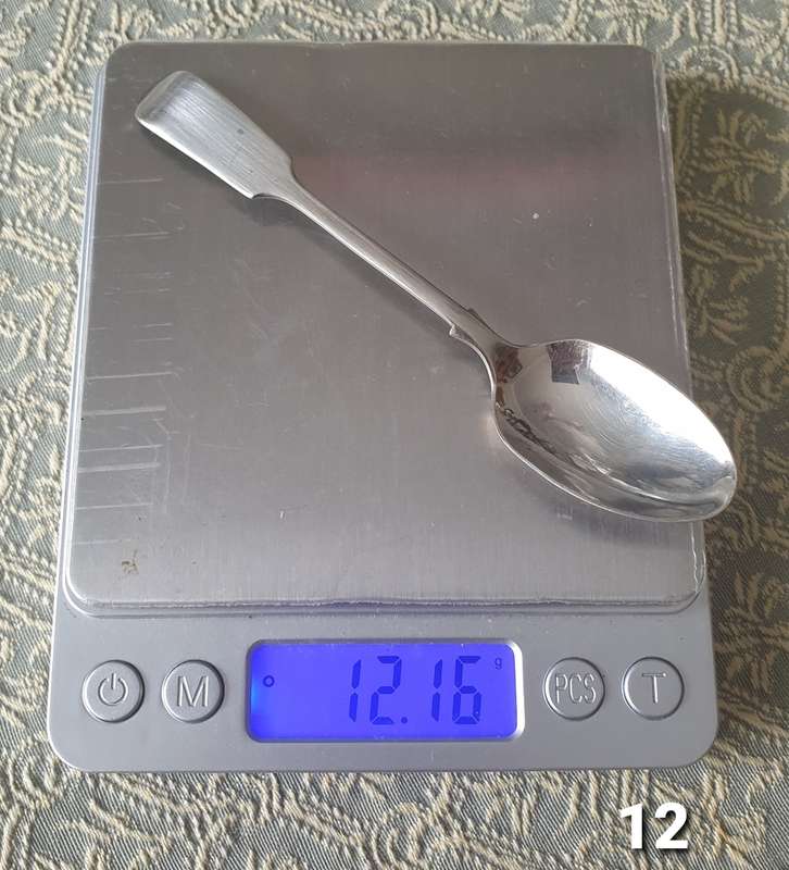 SILVER SPOON | HALLMARKED | VINTAGE | 12
