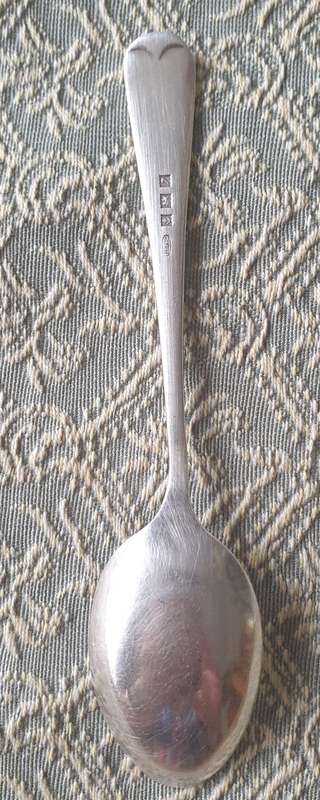 SILVER SPOON | HALLMARKED | VINTAGE | 13