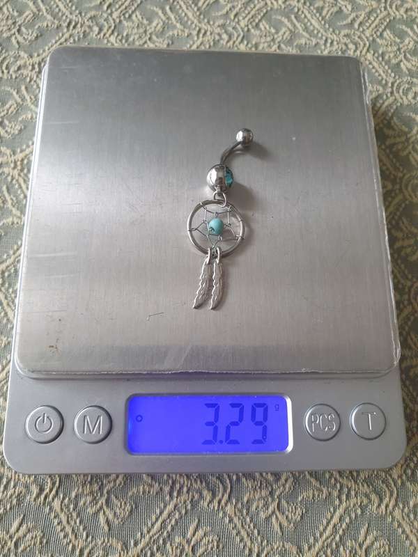 SILVER Belly Ring | NEW | 01