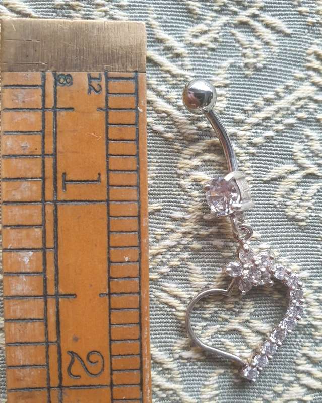 SILVER Belly Ring | NEW | 02