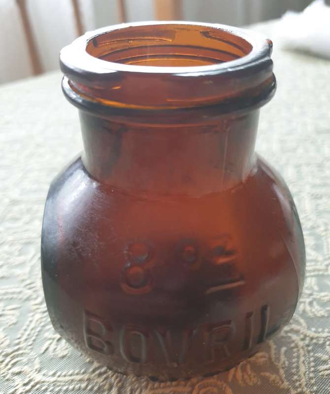 Vintage Bovril bottle | made in England |