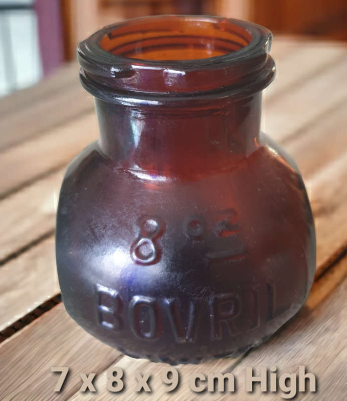 Vintage Bovril bottle | made in England |