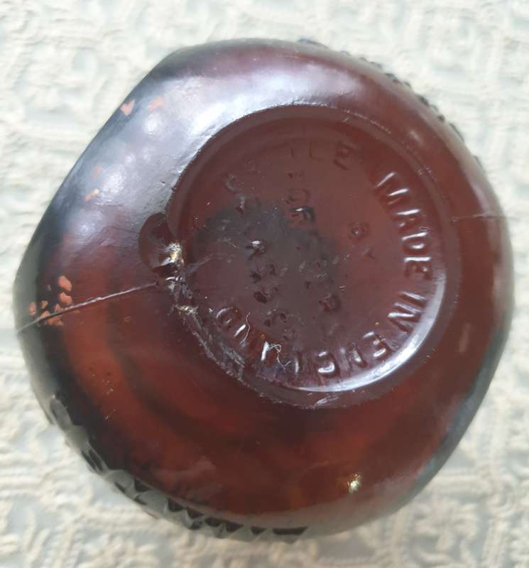Vintage Bovril bottle | made in England |