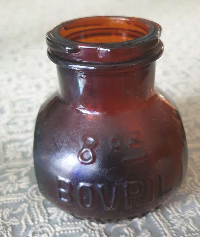 Vintage Bovril bottle | made in England |