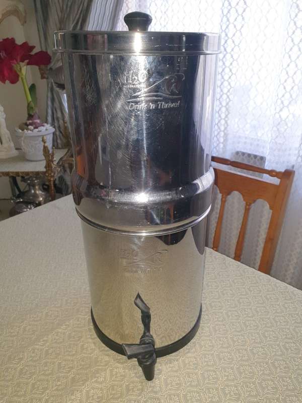 H2O AISI high grade 304 Stainless Steel Gravity-Fed portable Water Filter System for sale