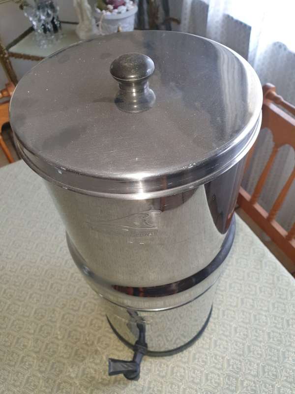 H2O AISI high grade 304 Stainless Steel Gravity-Fed portable Water Filter System for sale