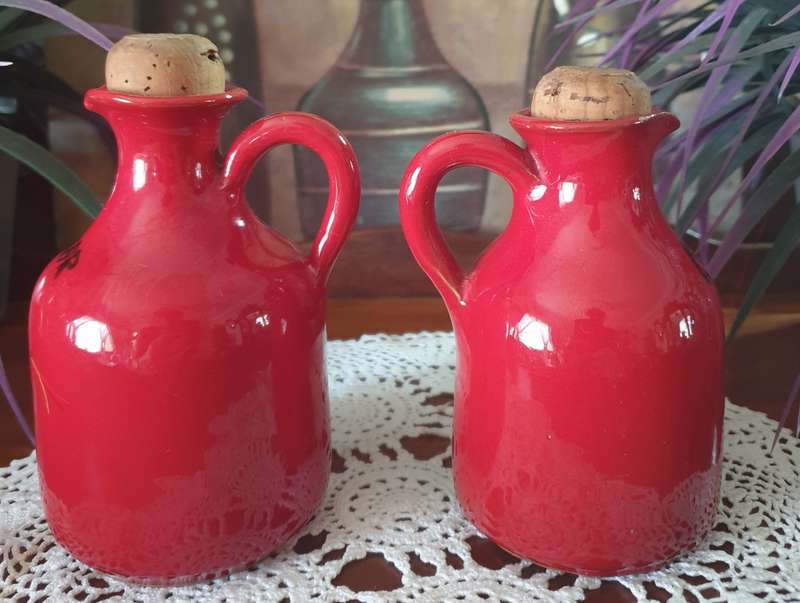 Vinegar and Oil Dispensers | Kitchenalia | Good Condition |