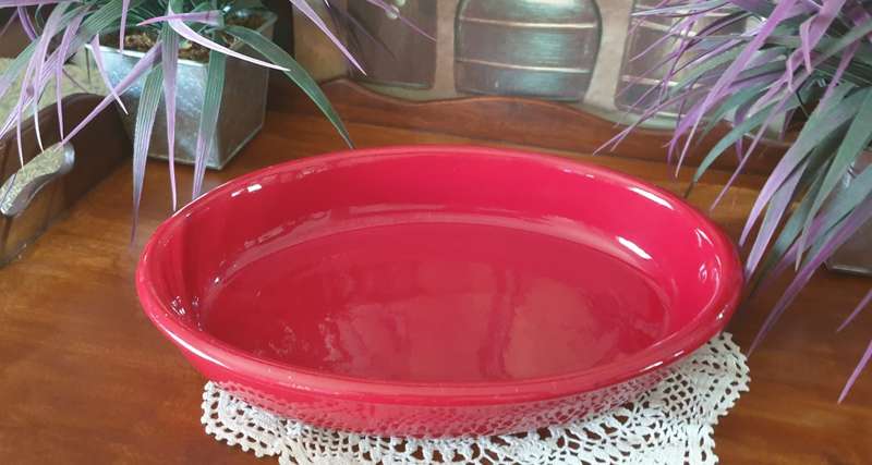 Heavy Oval Bowl for Your Kitchen  | Good Condition | 01