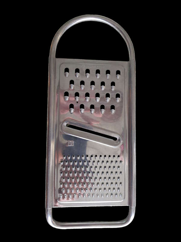 WOOLIES HEAVY STAINLESS STEEL GRATER  |  HOME | KITCHEN |