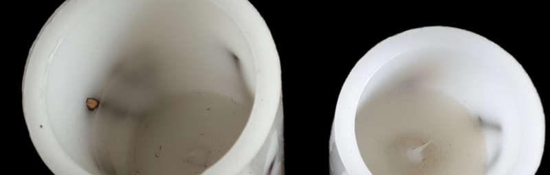 TWO BATTERY CANDLES  | DECOR | HOME | BATTERIES NOT INCLUDED |