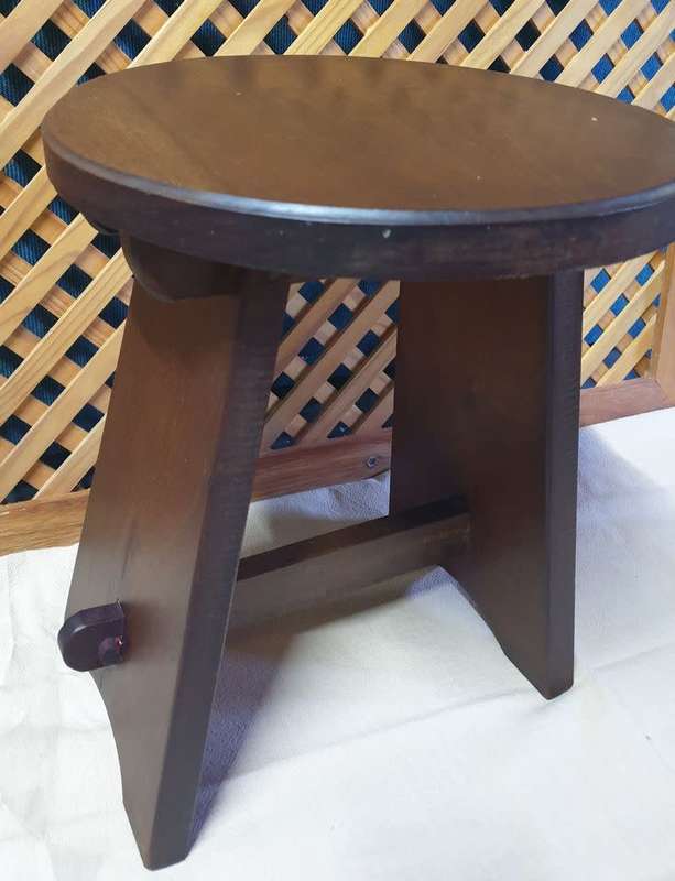 Small Round Side Table | SOLID WOOD |