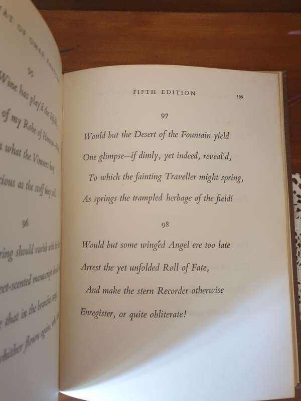 Rubaiyat of Omar Khayyam | Translated by Edward Fitzgerald |