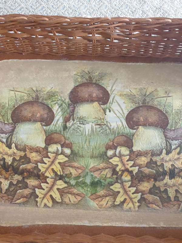 Tray  | 50 x 34 x 10 cm High | decoupage |