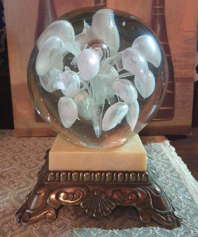 HUGE GLASS PAPER WEIGHT | 4.3 KG |