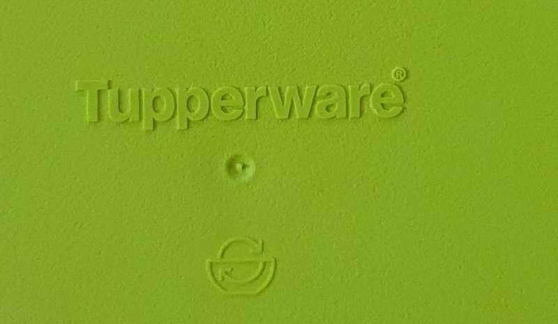 TUPPERWARE | PLASTIC BAG HOLDER | GREEN | KITCHEN |