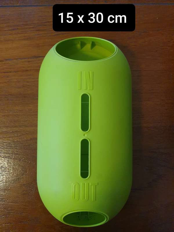 TUPPERWARE | PLASTIC BAG HOLDER | GREEN | KITCHEN |